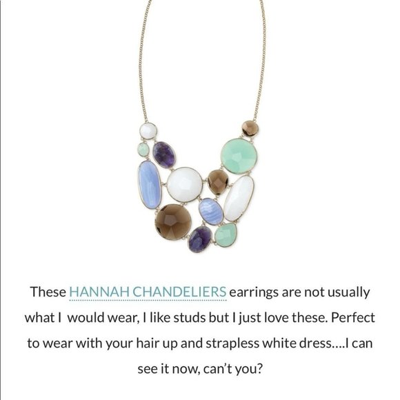 Stella & Dot Oasis Bib Necklace - Picture 4 of 6